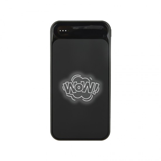 PB-155 Siyah-Kasa-Beyaz-Led 10.000 mAh Powerbank