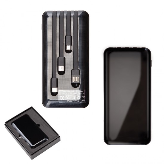 PB-4004 Siyah 10.000 mAh Powerbank