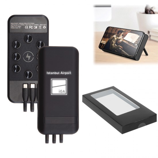 PB-4007 Siyah 10.000 mAh Powerbank