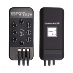 PB-4007 Siyah 10.000 mAh Powerbank