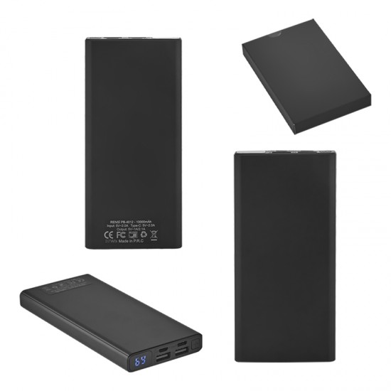 PB-4012 Siyah 10.000 mAh Powerbank