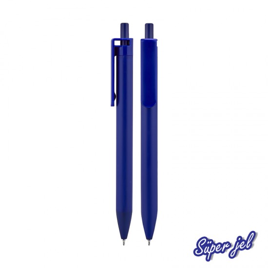 509 Lacivert Plastik Süper Jel Refil Kalem