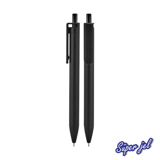 509 Siyah Plastik Süper Jel Refil Kalem