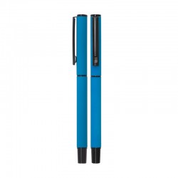 1023-R Turkuaz Metal Roller Kalem Rubber Gövde