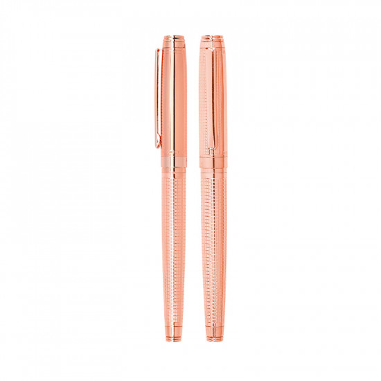 1102-R Rose Gold Metal Roller Kalem