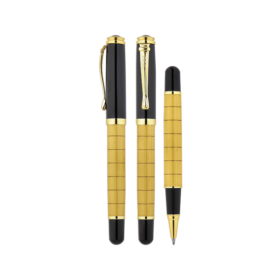 1214-R Gold Metal Roller Kalem