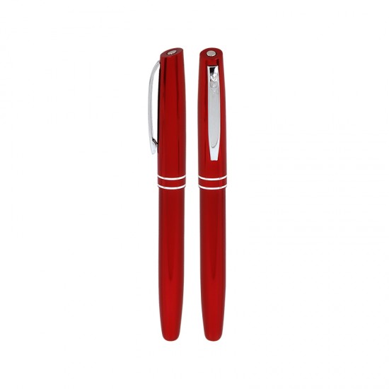 545 Kırmızı Metal Roller Kalem