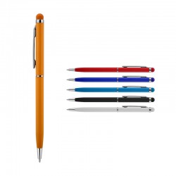 587 Kırmızı Metal Tükenmez Touchpen Kalem