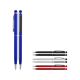 587 Lacivert Metal Tükenmez Touchpen Kalem