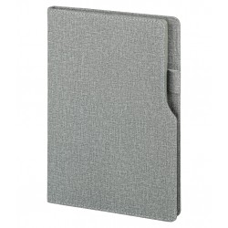 2320 Gri 15 x 21 Termo Deri Defter (Ivory Kağıt)