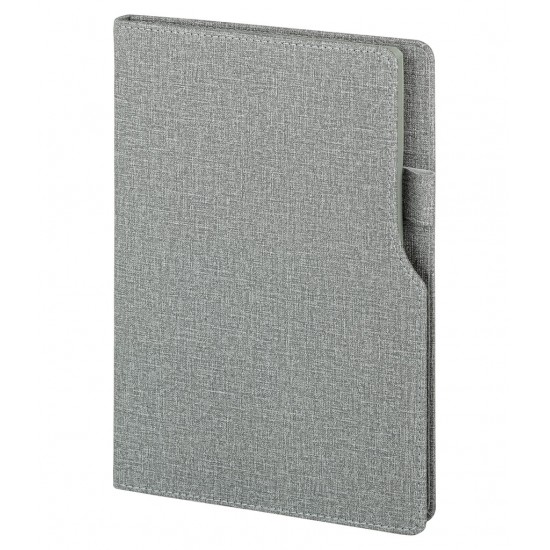 2320 Gri 15 x 21 Termo Deri Defter (Ivory Kağıt)