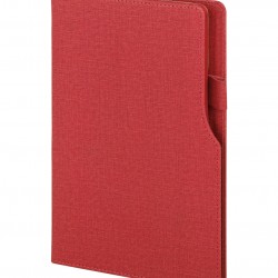 2320 Kırmızı 15 x 21 Termo Deri Defter (Ivory Kağıt)