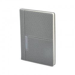 2422 Gri 15 x 21 Termo Deri Defter