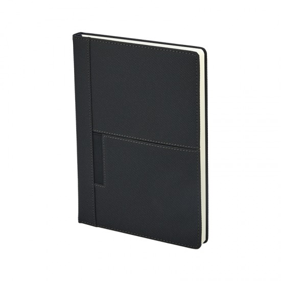 2422 Siyah 15 x 21 Termo Deri Defter
