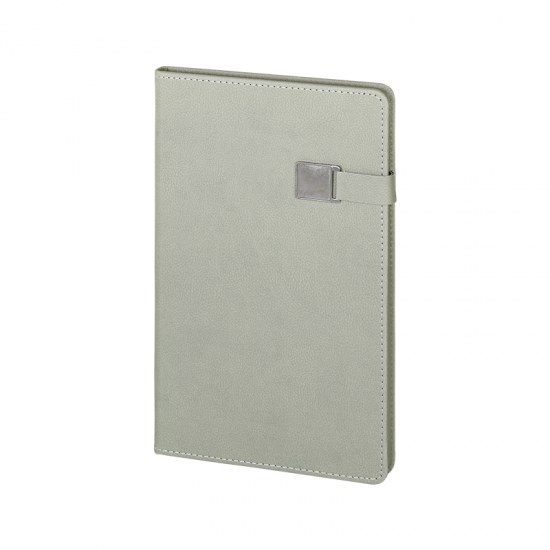 2660 Gri 15 x 21 Termo Deri Defter