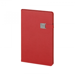 2660 Kırmızı 15 x 21 Termo Deri Defter