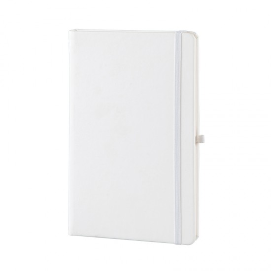 917 Beyaz 13 x 21 Termo Deri Defter (Ivory Kağıt)