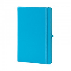 918 Turkuaz-112 Yaprak 13 x 21 Cilt Bezi Defter (Ivory Kağıt)