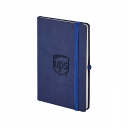 920-EKO Lacivert 13 x 21 Termo Deri Defter (Holmen Kitap Kağıdı)