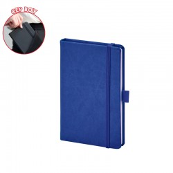 923-914 Lacivert 9 x 14 Termo Deri Defter