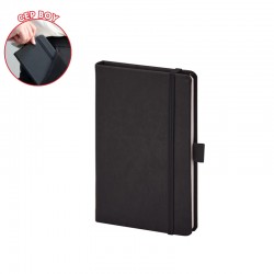 923-914 Siyah 9 x 14 Termo Deri Defter