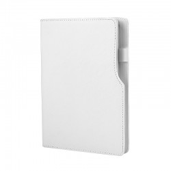 941-HOLMEN Beyaz 15 x 21 Termo Deri Defter (Holmen Kitap Kağıdı)