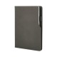 941-HOLMEN Gri-Mat 15 x 21 Termo Deri Defter (Holmen Kitap Kağıdı)