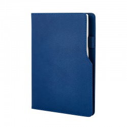 941-HOLMEN Lacivert 15 x 21 Termo Deri Defter (Holmen Kitap Kağıdı)
