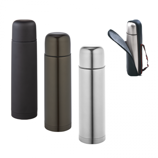5750 Siyah Çelik Termos / 750 ml