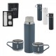 5337 Gri Çelik 3'lü Termos Set / 500 ml
