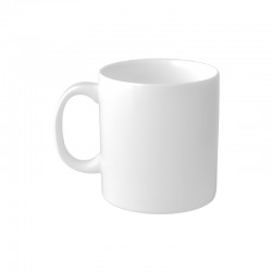 5820 Beyaz İstanbul Süblimasyon Porselen Kupa