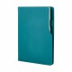 941-HOLMEN Turkuaz  15 x 21 Termo Deri Defter (Holmen Kitap Kağıdı)