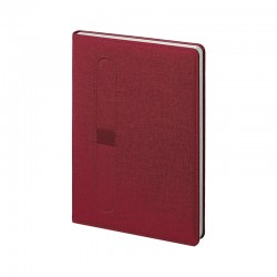 2425 Kırmızı 15 x 21 Termo Deri Defter