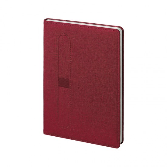 2425 Kırmızı 15 x 21 Termo Deri Defter
