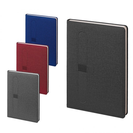 2425 Lacivert 15 x 21 Termo Deri Defter