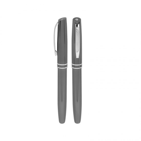 545 Füme Metal Roller Kalem