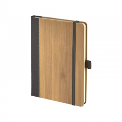 2428 Gri 15 x 21 Termo Deri Bambu Defter