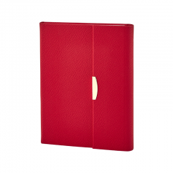 2429 Kırmızı 15 x 21 Termo Deri Defter