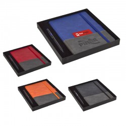 2427-K Siyah Defter & Kalem Set