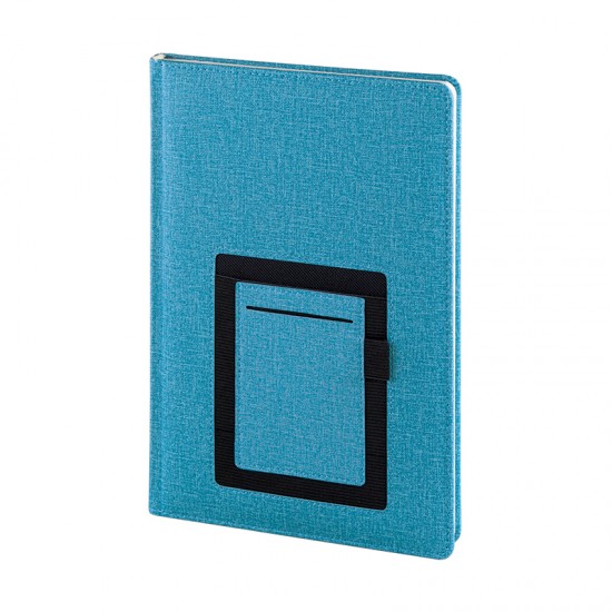 1105 Turkuaz Termo Deri̇ Tarihli Ajanda (Ivory Kağıt)