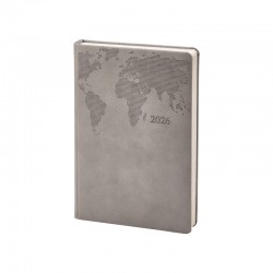 378 Gri Termo Deri̇ Tarihli Ajanda (Holmen Ki̇tap Kağıdı)