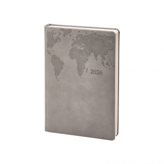 378 Gri Termo Deri̇ Tarihli Ajanda (Holmen Ki̇tap Kağıdı)