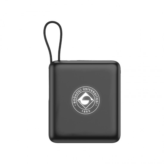 PB-4013 Siyah - Beyaz LED 10.000 mAh MagSafe Powerbank