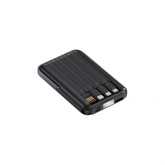 PB-4014 Siyah 10.000 mAh MagSafe Powerbank