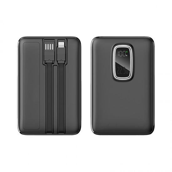 PB-4019 Siyah 10.000 mAh Powerbank