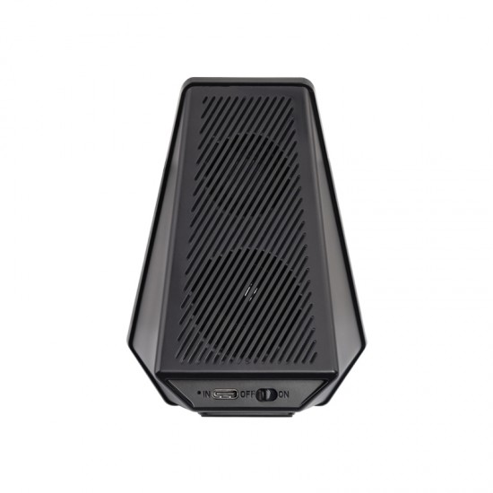 4240 Siyah Wireless Şarj & Hoparlör & Dijital Saat