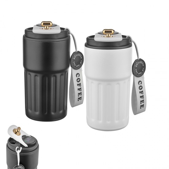 5351 Beyaz Çelik Termos / 440 ml