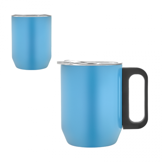 5354 Turkuaz Çelik Kupa / 350 ml