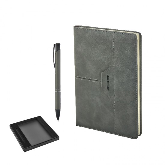 2430-K Gri Hediyelik Set