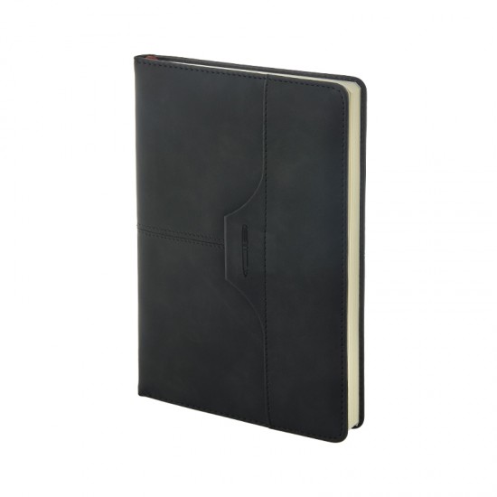 2430 Siyah 15 x 21 Termo Deri̇ Defter